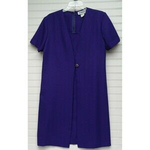 Just In Thyme Ltd Womens Short Sleeve Purple Dress Size 12